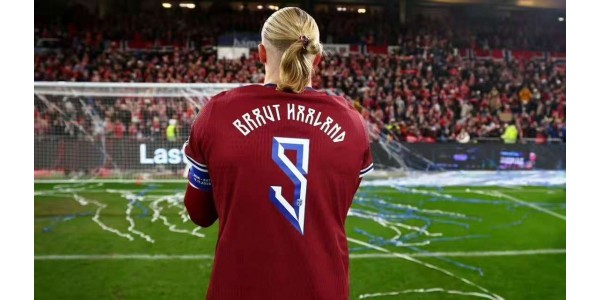 Erling Haaland, l'arma dei record sotto la maglia norvegese